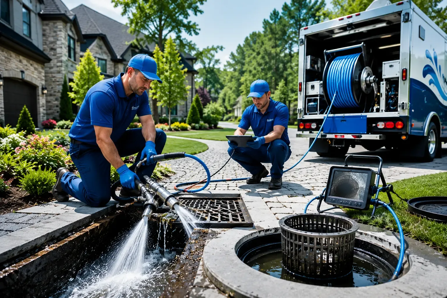 Local outdoor drain cleaning professionals in Ether, NC